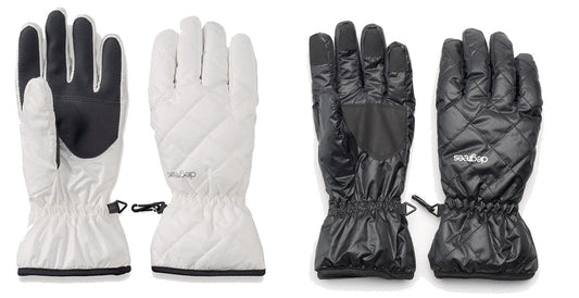 Degrees By 180's Puffy Down Quilted Tech Gloves Assorted