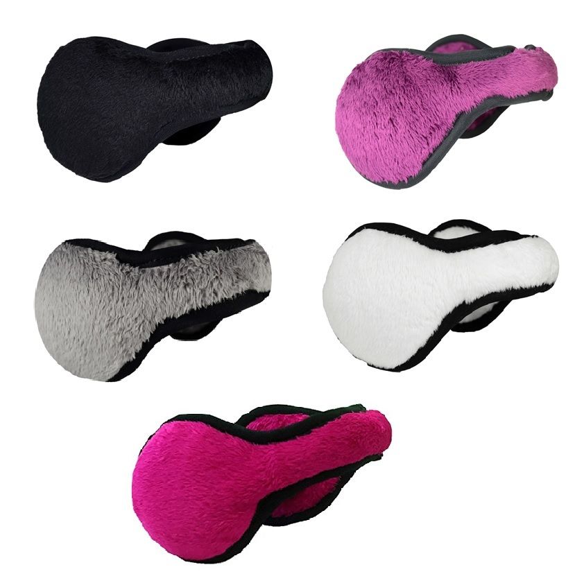 180s Women Lush Two-Tone Ear Warmer OP