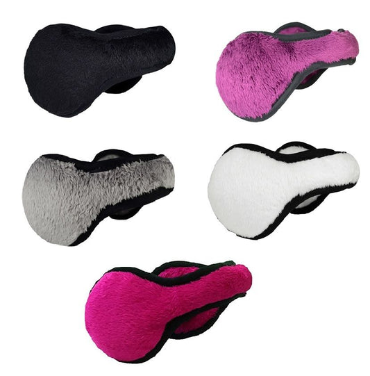 180s Women Lush Two-Tone Ear Warmer OP