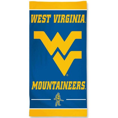 NCAA West Virginia Mountaineers 30" X 60" Beach / Dorm Towel