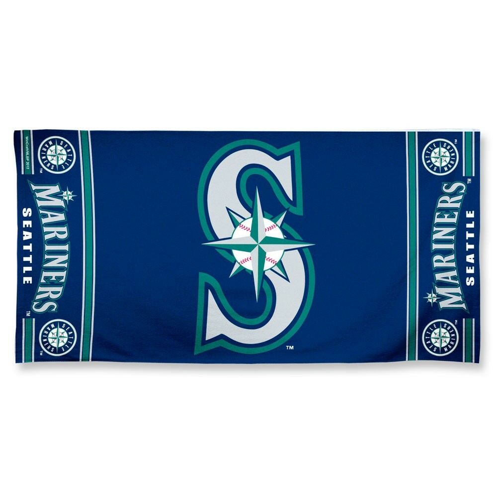 MLB Seattle Mariners Officially Licensed 30" X 60" Beach / Dorm Towel