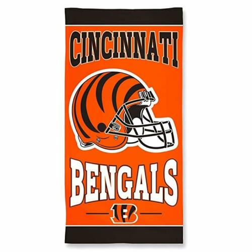 NFL Cincinnati Bengals Officially Licensed 30" X 60" Beach / Dorm Towel