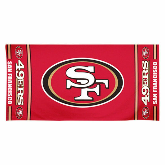 NFL San Francisco 49ers Officially Licensed 30" X 60" Beach / Dorm Towel