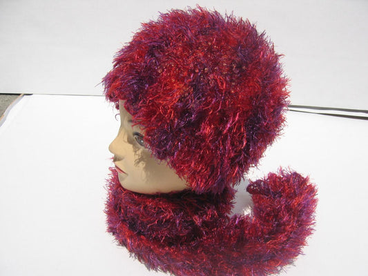 MS-02-Red/Purple Scarf